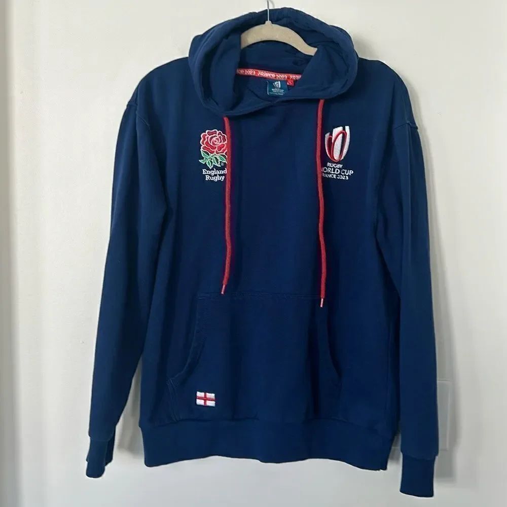 England Rugby Men’s Hooded France 2023 Sweatshirt L